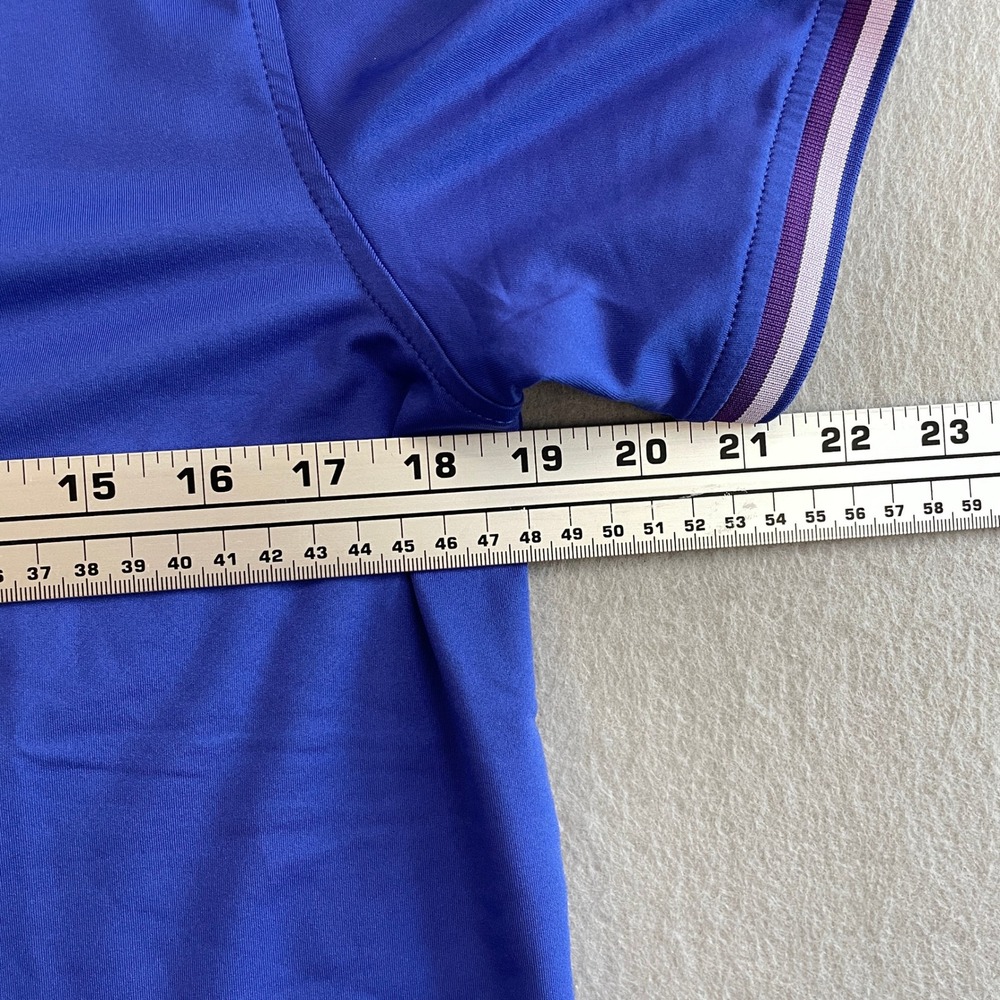 G/FORE Royal Blue Short Sleeve Polo - Picture 8 of 8